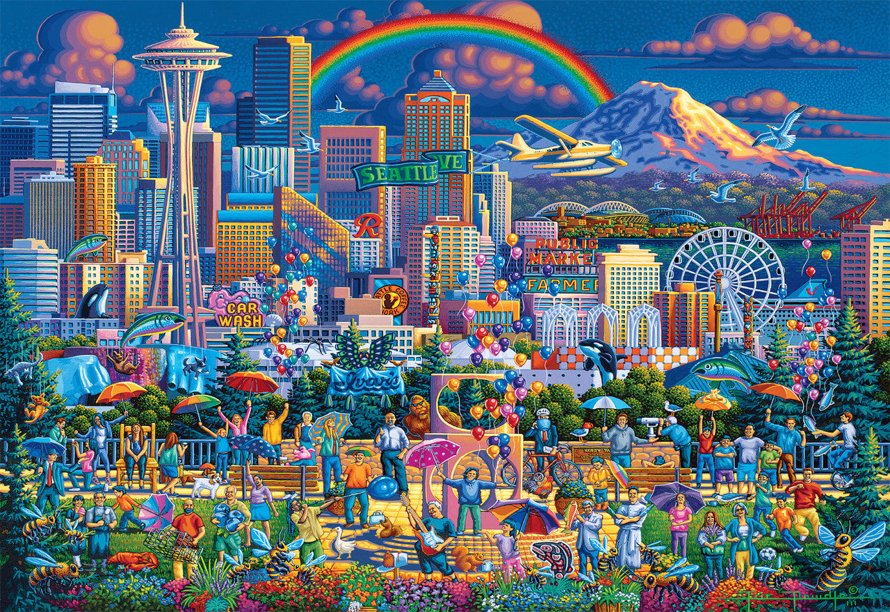 I Love Seattle - Buffalo Games Edition - 2000 Piece