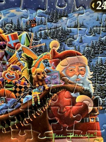 Christmas 24 Day Puzzle Advent Calendar