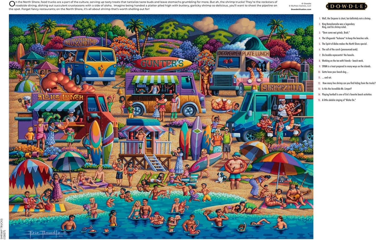 Hawaiian Shrimp Trucks - NEW - Buffalo Games Edition