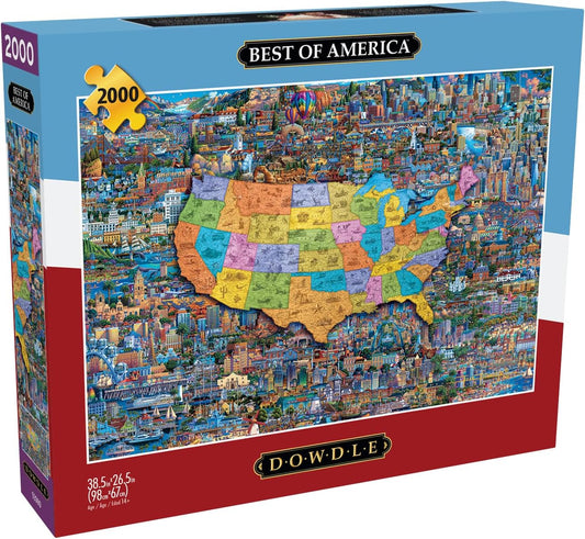 Best of America - Buffalo Games Edition - 2000 Pieces