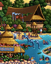 Cancun, Mexico - 500 Piece Puzzle by Eric Dowdle - Premium No Glare Signature Edition