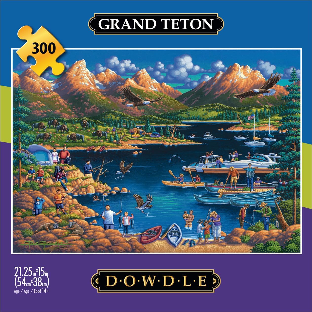 Grand Teton National Park, Wyoming - Buffalo Games Edition
