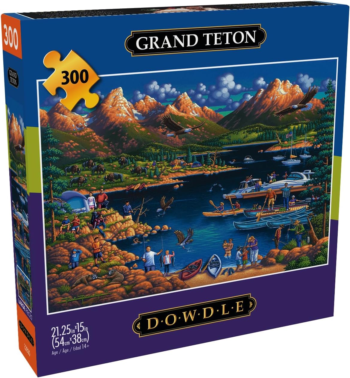 Grand Teton National Park, Wyoming - Buffalo Games Edition