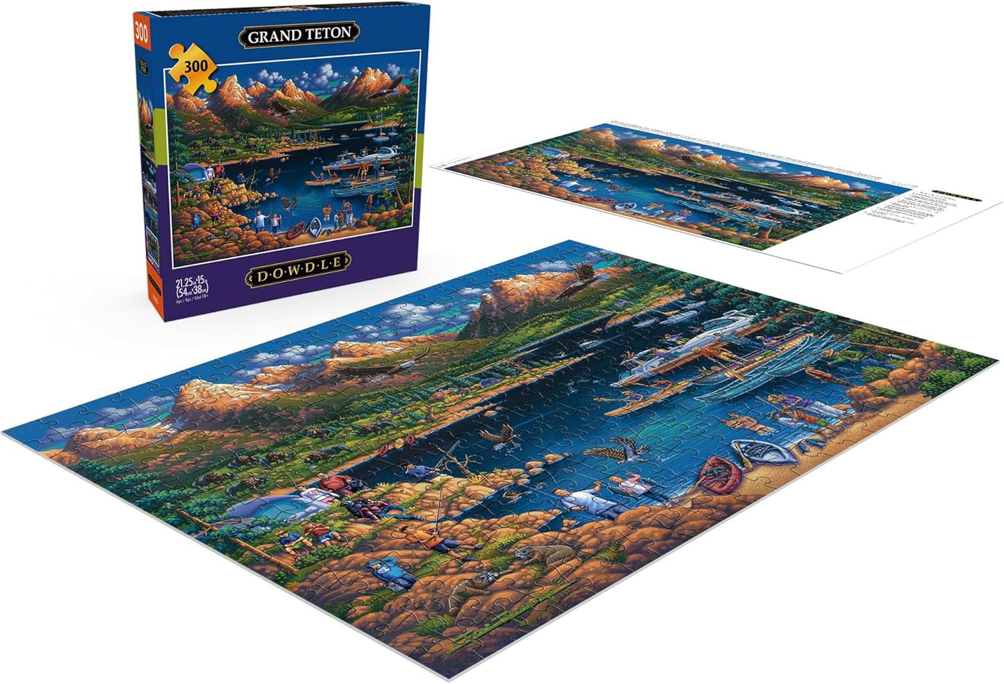 Grand Teton National Park, Wyoming - Buffalo Games Edition