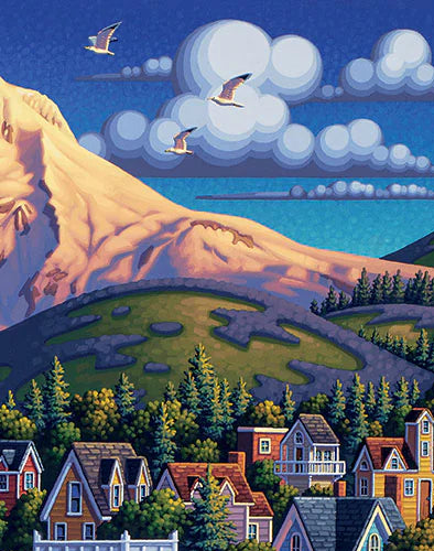 Hood River, Oregon Dowdle Signature Edition Puzzle