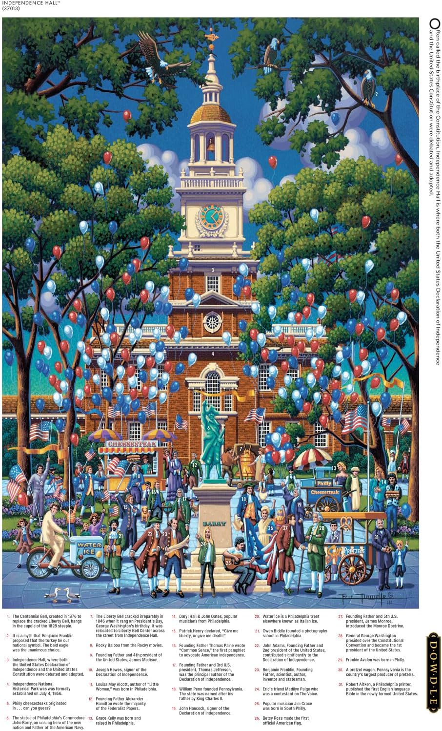 Independence Hall - Philadelphia, Pennsylvania - Buffalo Games Edition