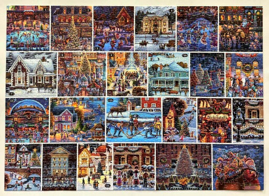Christmas 24 Day Puzzle Advent Calendar