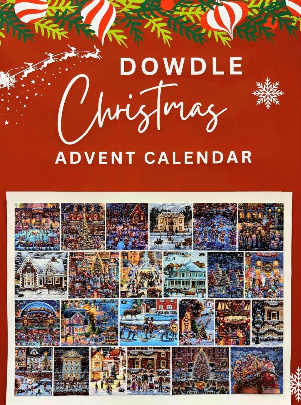 Christmas 24 Day Puzzle Advent Calendar
