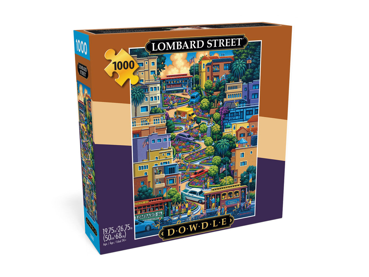 Lombard Street - San Francisco, California - Buffalo Games Edition