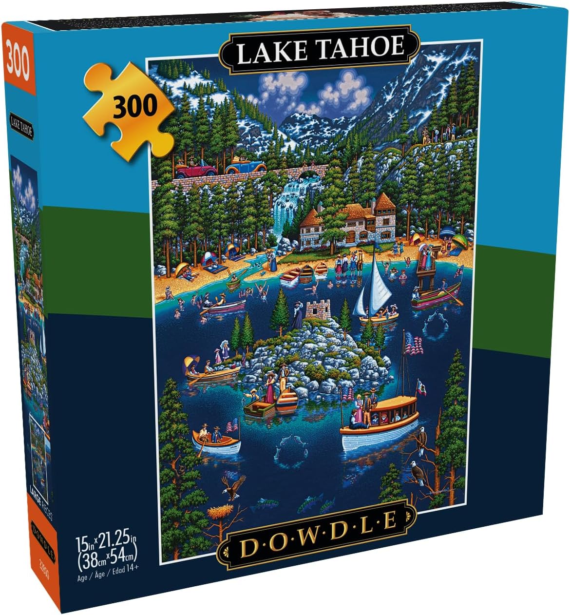 Lake Tahoe, California - Buffalo Games Collection