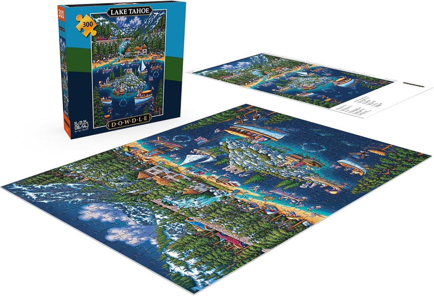 Lake Tahoe, California - Buffalo Games Collection