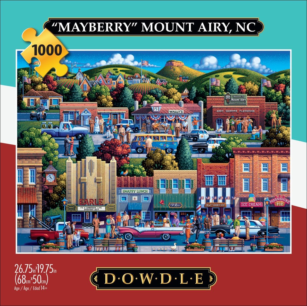Mayberry - Mount Airy, North Carolina - Buffalo Games Edition
