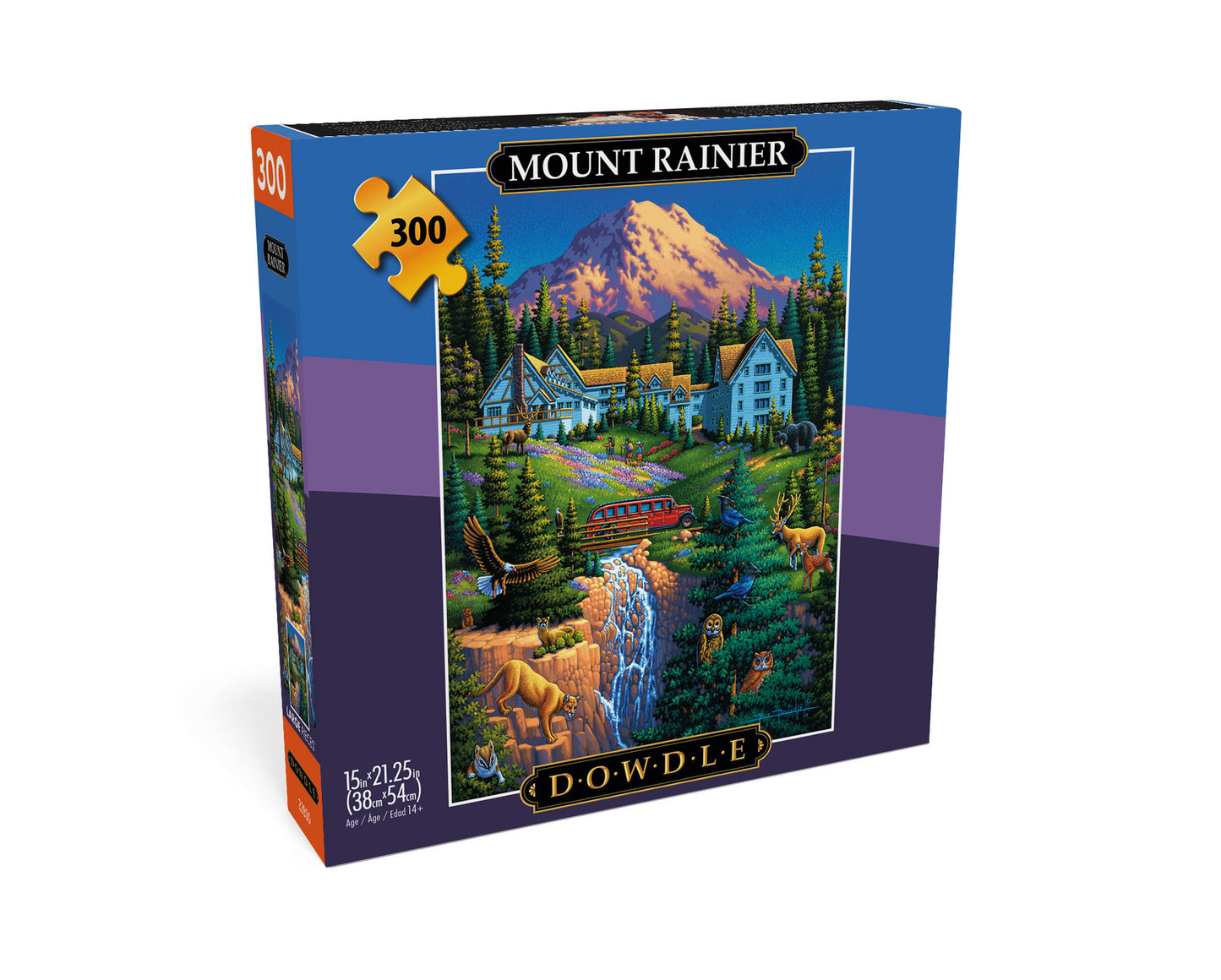 Mount Rainier National Park, Washington - Buffalo Games Edition
