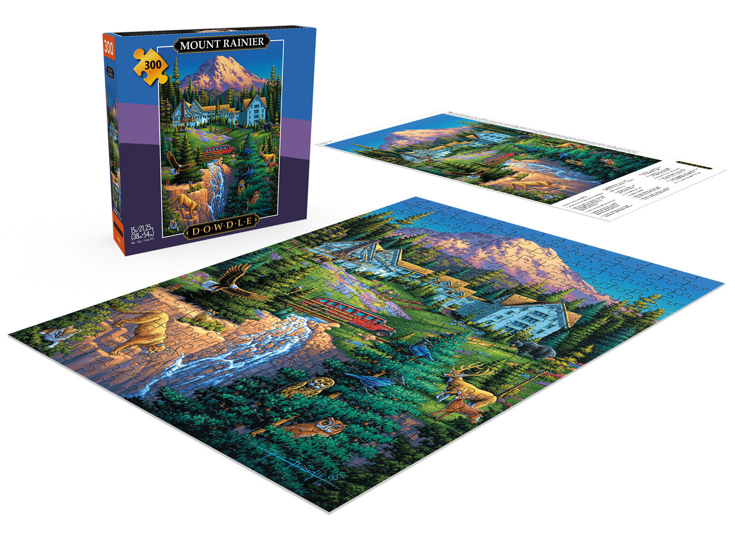 Mount Rainier National Park, Washington - Buffalo Games Edition