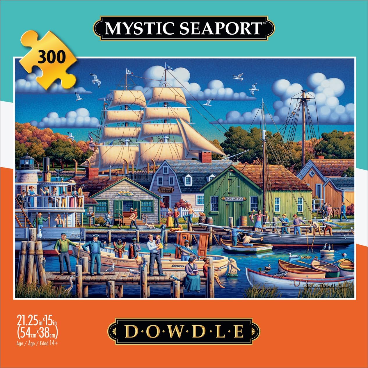 Mystic Seaport, Connecticut - Buffalo Games Edition