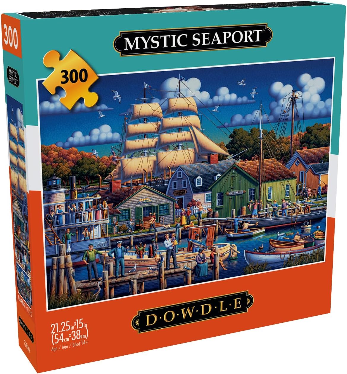 Mystic Seaport, Connecticut - Buffalo Games Edition