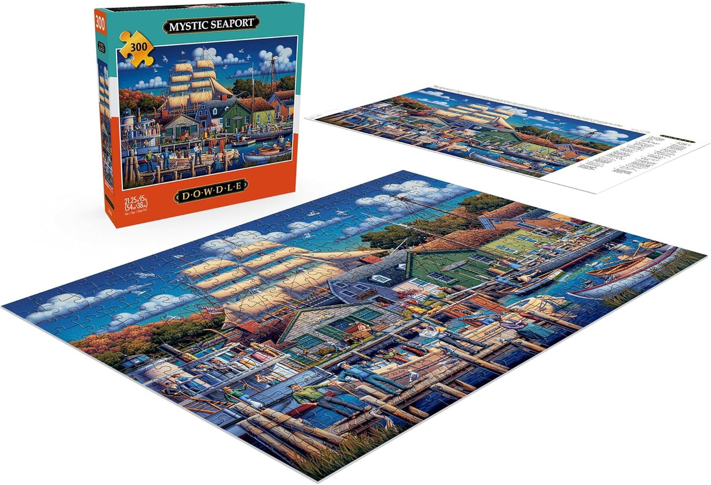 Mystic Seaport, Connecticut - Buffalo Games Edition