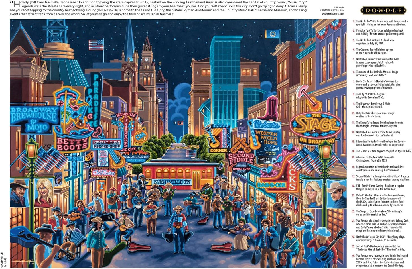 Nashville, Tennessee - Buffalo Games Edition