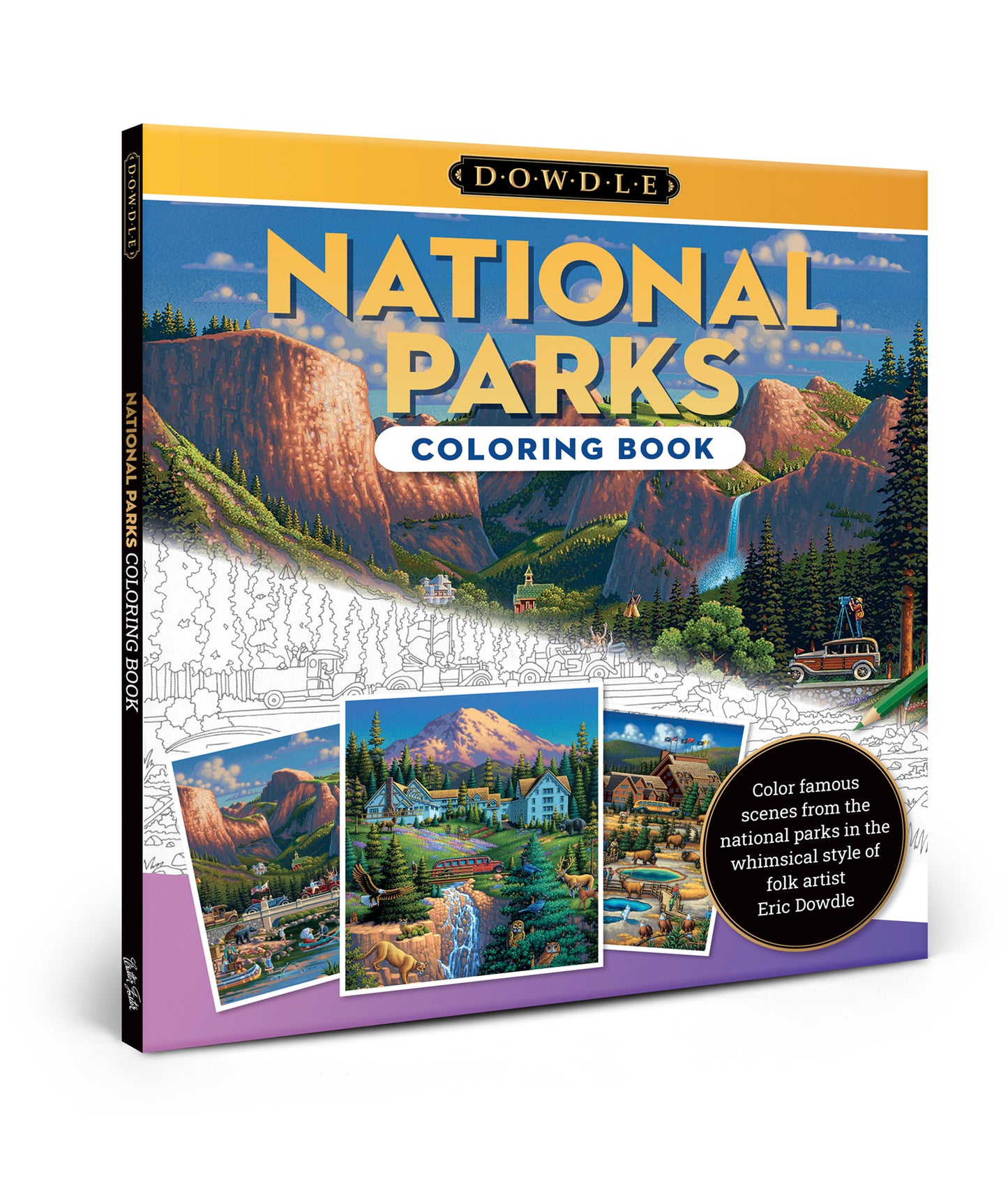 National Parks Coloring Book By Eric Dowdle
