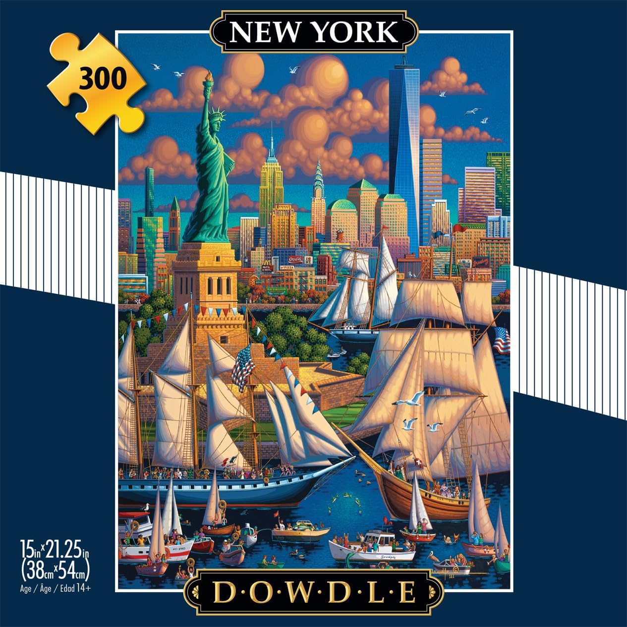 New York City - As Seen on Magnolia Network's The Piece Maker - Buffalo Games Edition