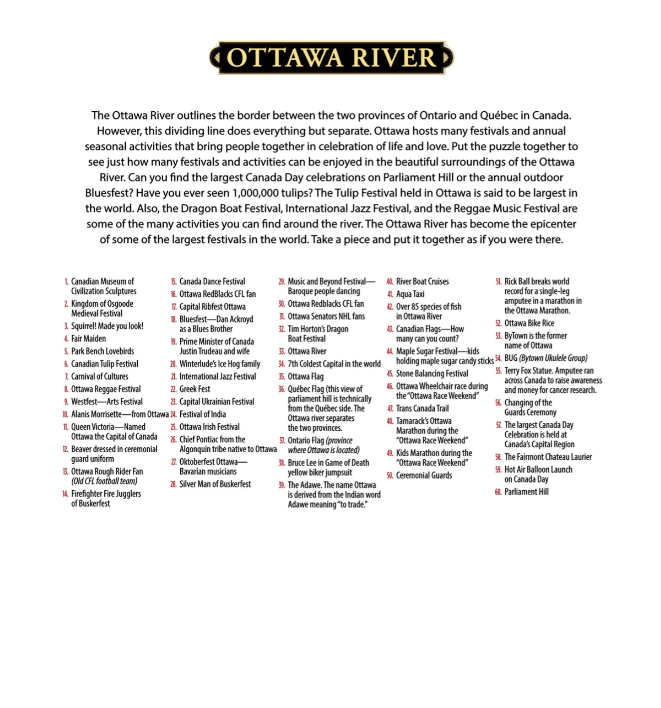 Ottawa River - Canada