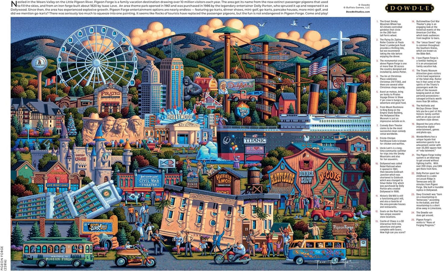 Pigeon Forge, Tennessee - Buffalo Games Edition