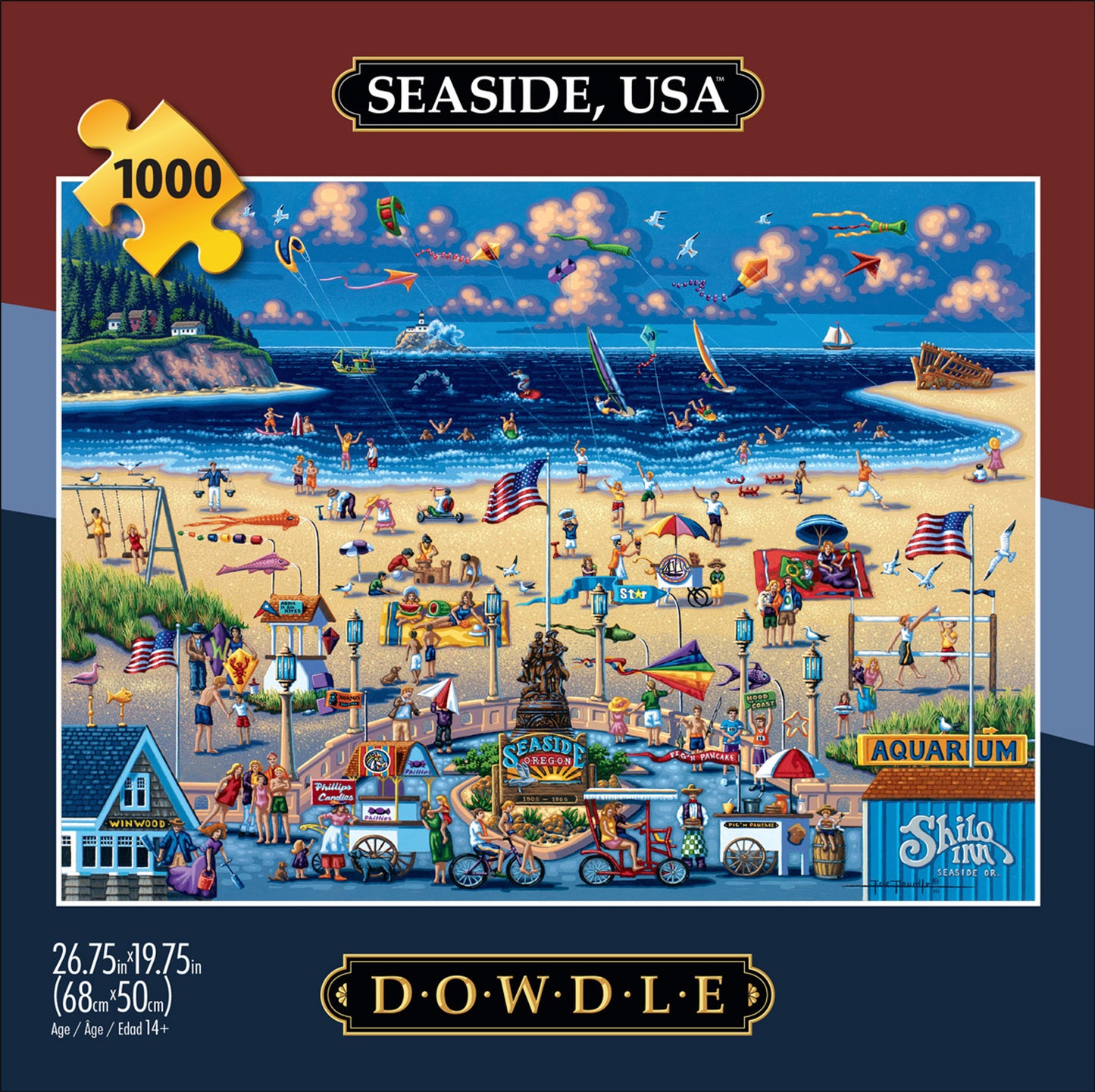 Seaside, Oregon - Buffalo Games Edition