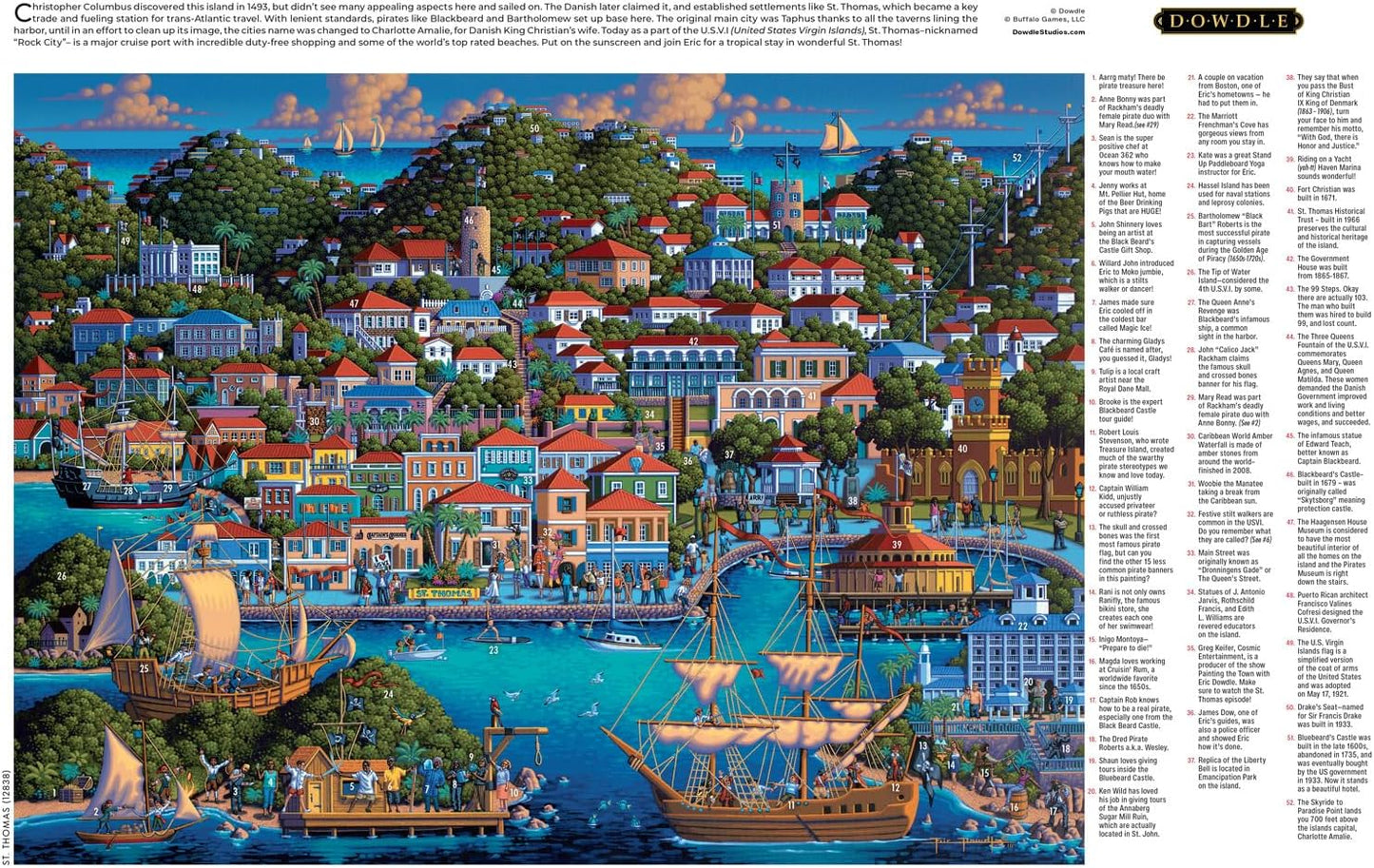 St Thomas, Caribbean - Buffalo Games Edition