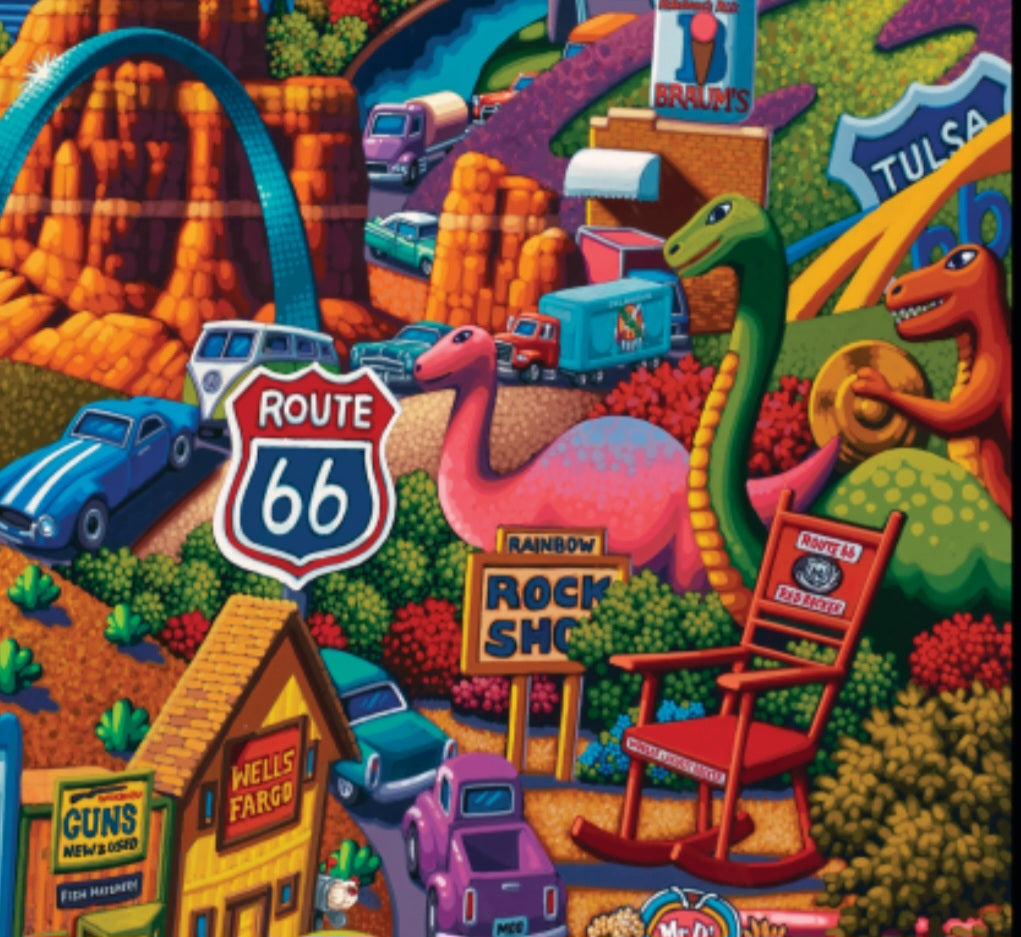 NEW - Route 66 Puzzle