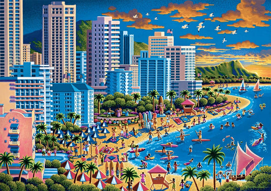 Waikiki, Hawaii - Buffalo Games Edition