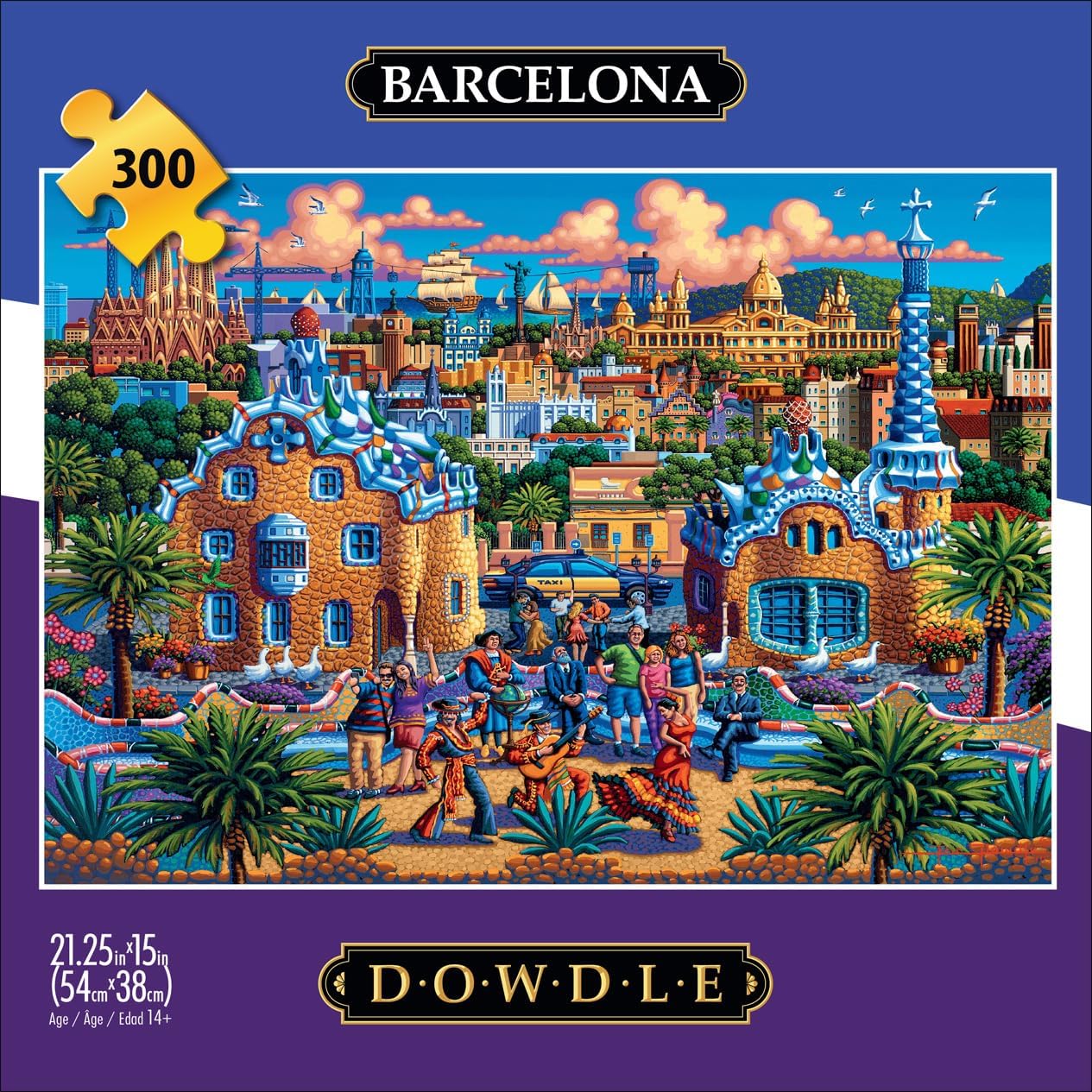Barcelona, Spain - Buffalo Games Collection