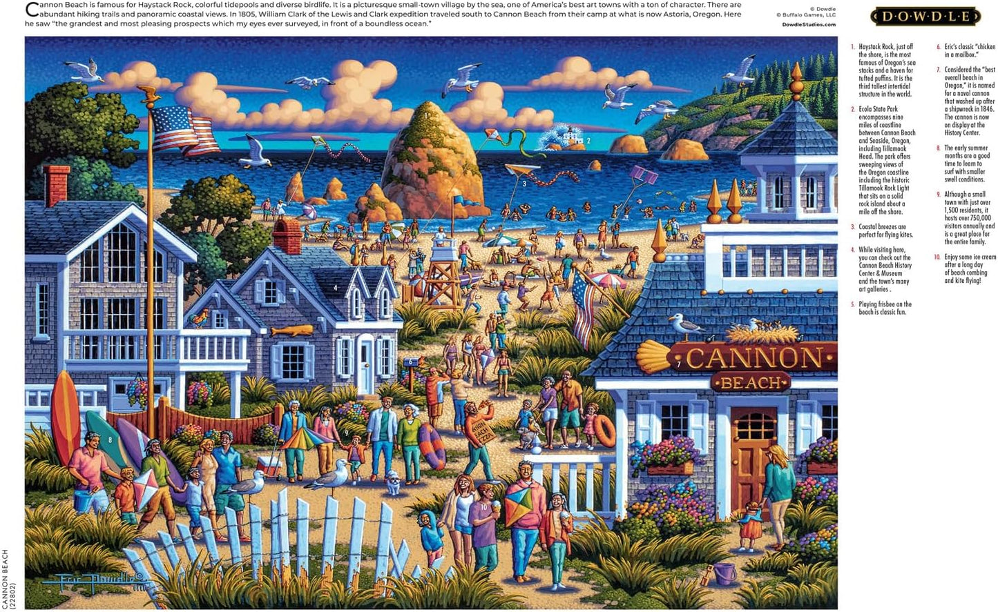 Cannon Beach, Oregon - Buffalo Games