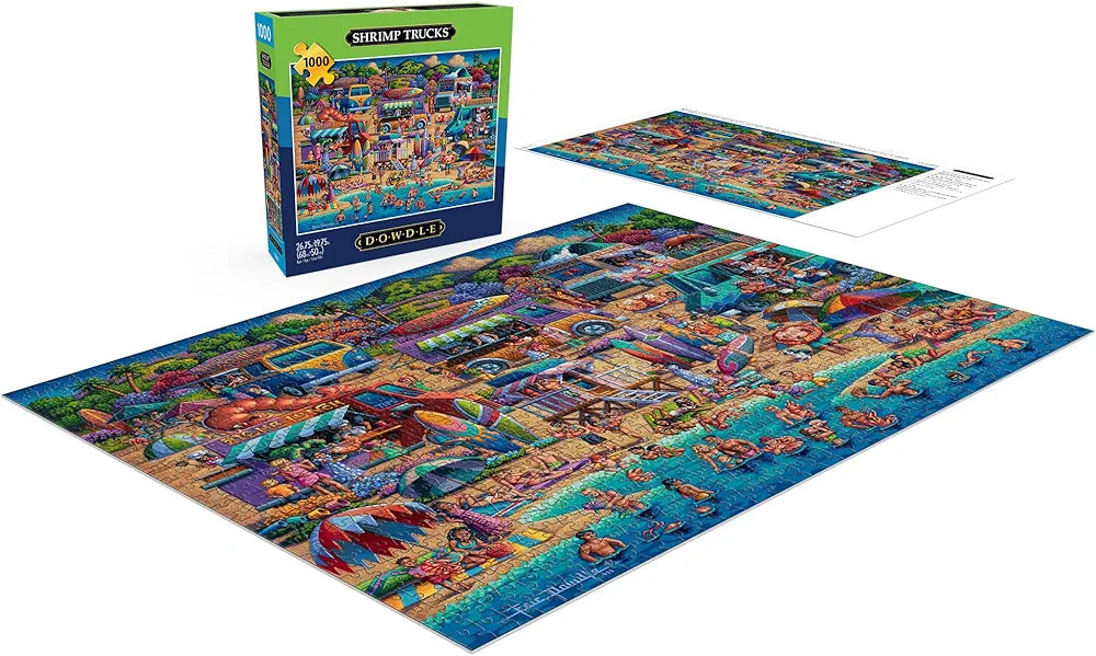 Hawaiian Shrimp Trucks - NEW - Buffalo Games Edition