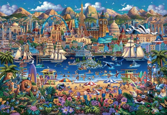 World Pieces - 2000 Pieces - Buffalo Games Edition