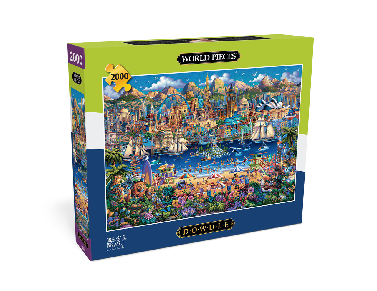 World Pieces - 2000 Pieces - Buffalo Games Edition
