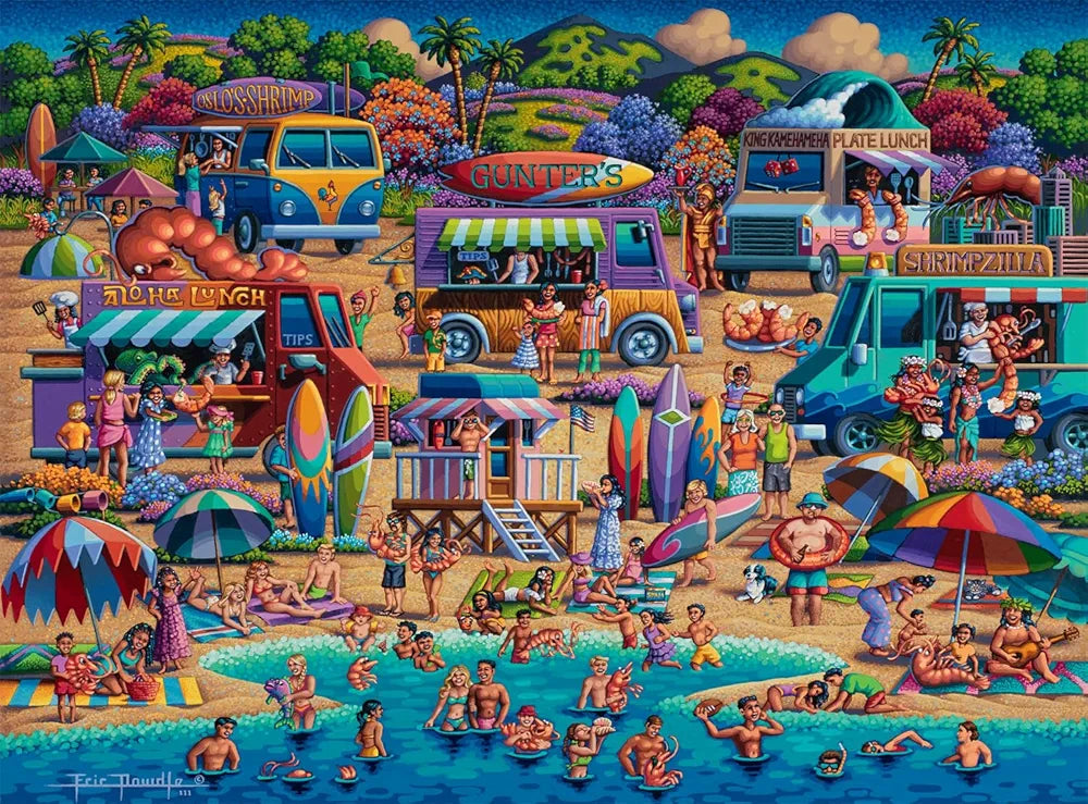 Hawaiian Shrimp Trucks - NEW - Buffalo Games Edition – Dowdle Hawaiian Shrimp Trucks - NEW - Buffalo Games Edition – Dowdle