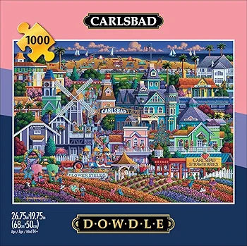 Flower Fields of Carlsbad California - NEW - Buffalo Games Edition