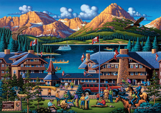 Waterton Lakes, Canada - Buffalo Games Edition
