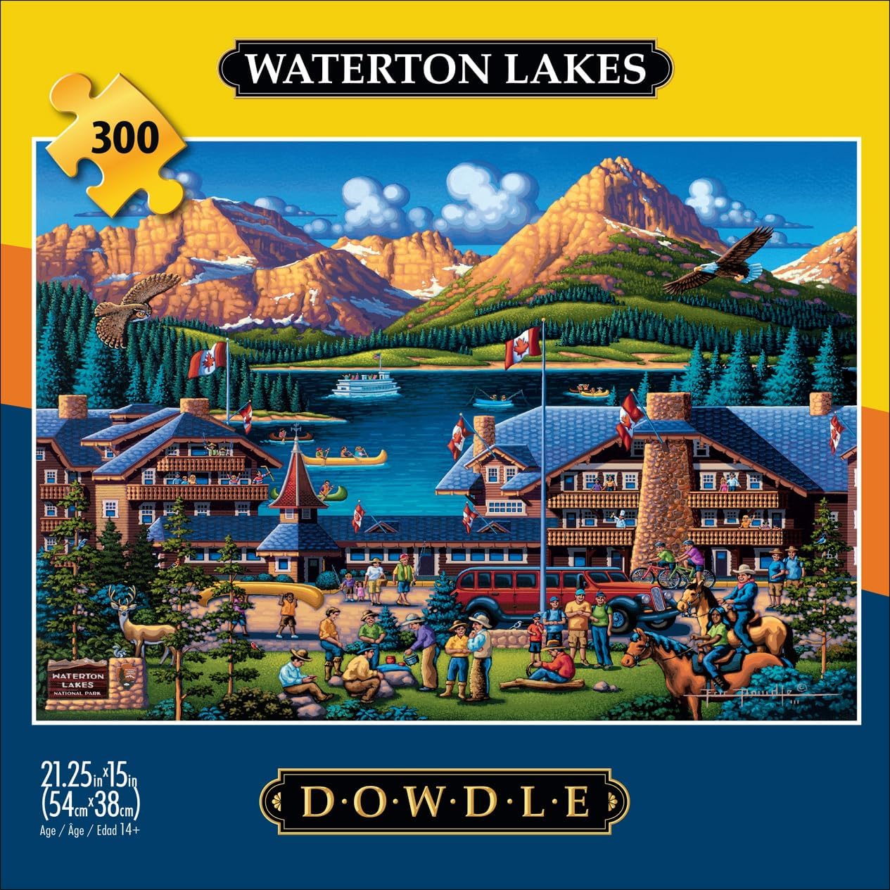 Waterton Lakes, Canada - Buffalo Games Edition