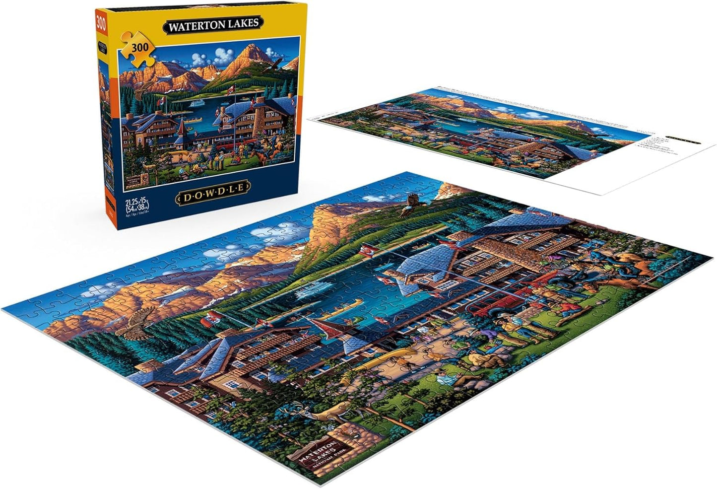 Waterton Lakes, Canada - Buffalo Games Edition