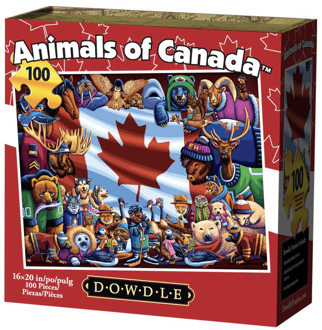 Animals of Canada – Dowdle Puzzles & Art Gallery