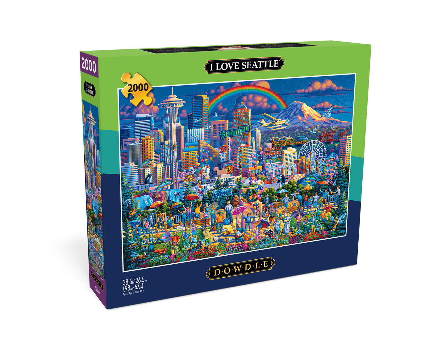I Love Seattle - Buffalo Games Edition - 2000 Piece