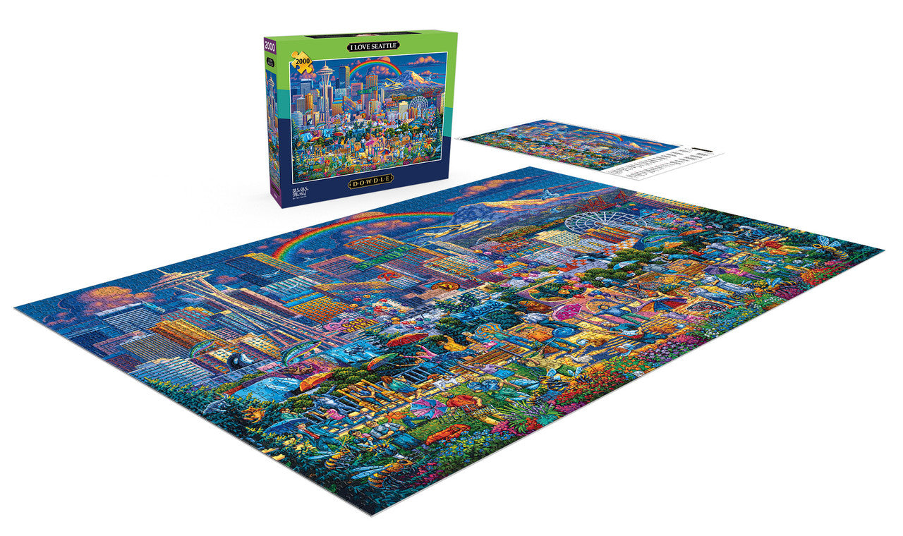 I Love Seattle - Buffalo Games Edition - 2000 Piece