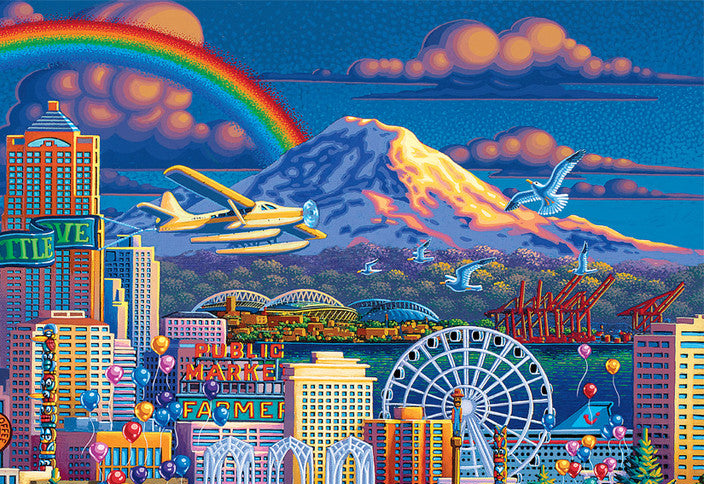 I Love Seattle, Washington Dowdle Puzzle