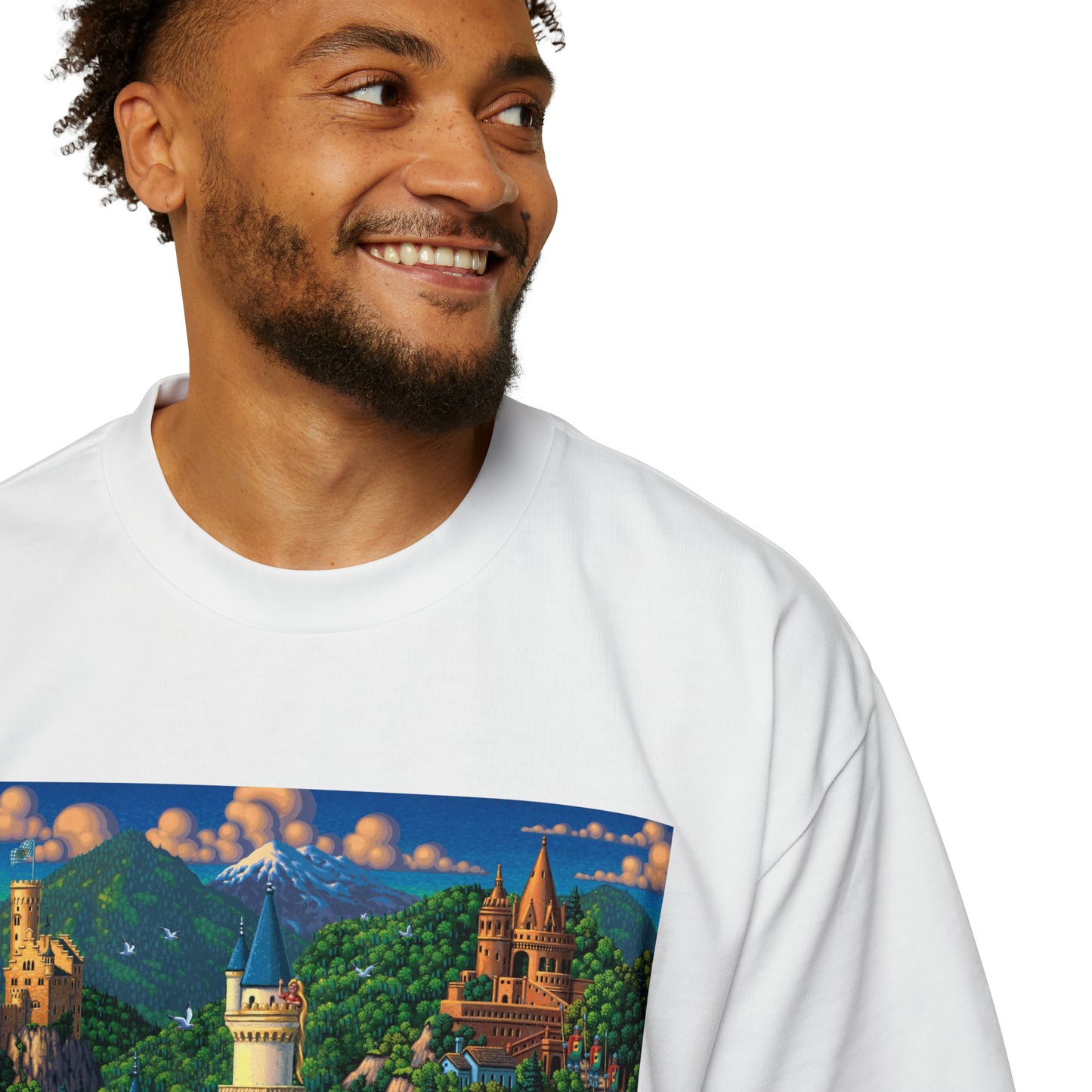 Neuschwanstein Castle - Dowdle Oversized Tee