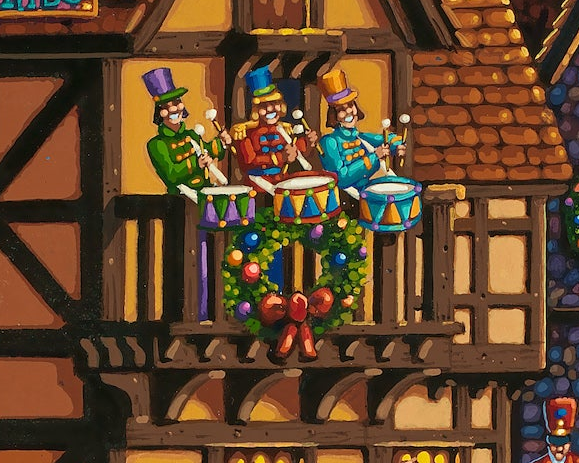 12 Days of Christmas - 500 Piece Puzzle by Eric Dowdle - Premium No Glare Signature Edition