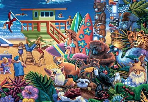 World Pieces Puzzle- Dowdle Buffalo Games Edition