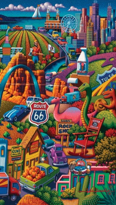 NEW - Route 66 Puzzle