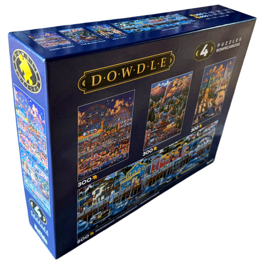 4 Pack Dowdle Puzzles