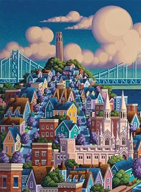 City By the Bay, San Francisco California Premium Puzzle Pre Order Ships July 25th
